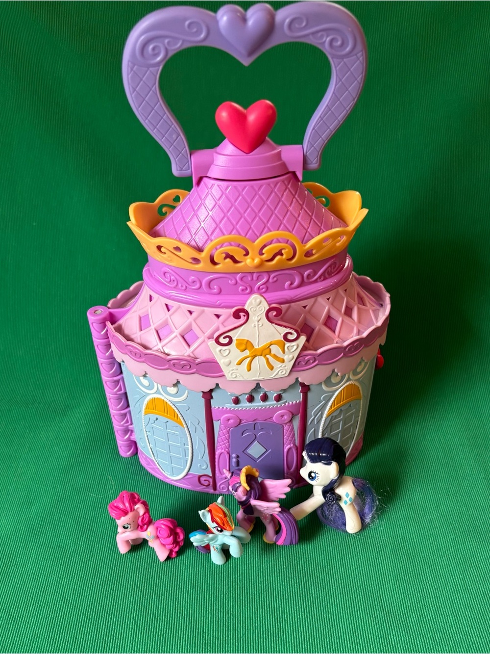 My Little Pony 2014 Rarity Boutique w Twilight Sparkles Pinkie Pie Rainbow